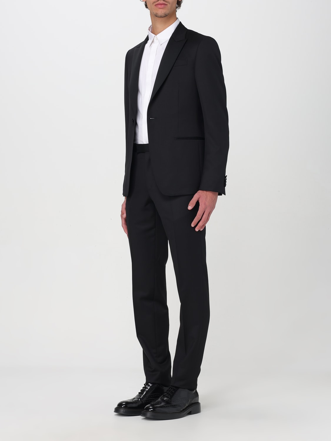 ZEGNA ANZUG: Anzug herren Zegna, Schwarz - Img 4