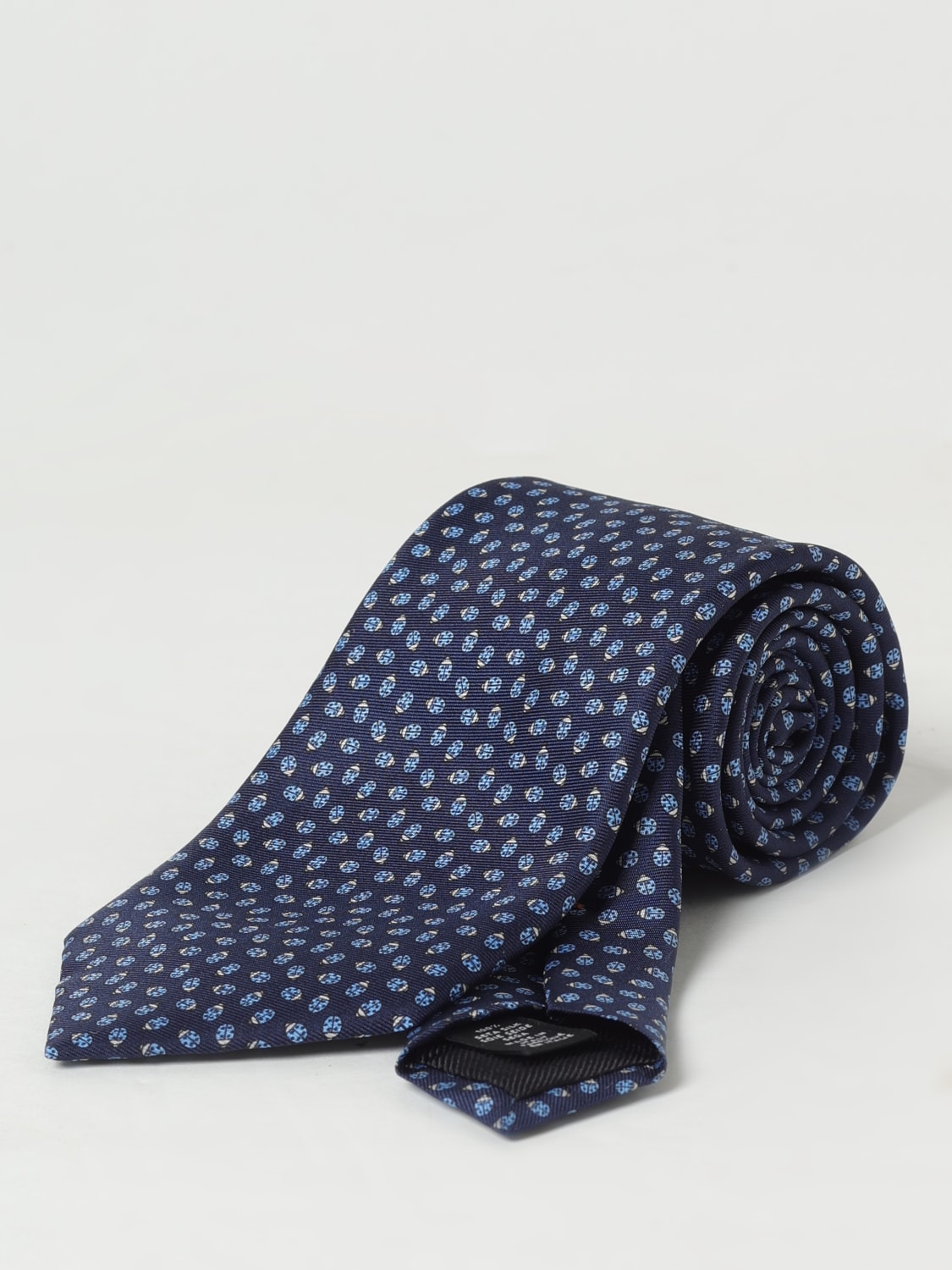 ZEGNA ネクタイ: ネクタイ メンズ Zegna, ネイビー - Img 1