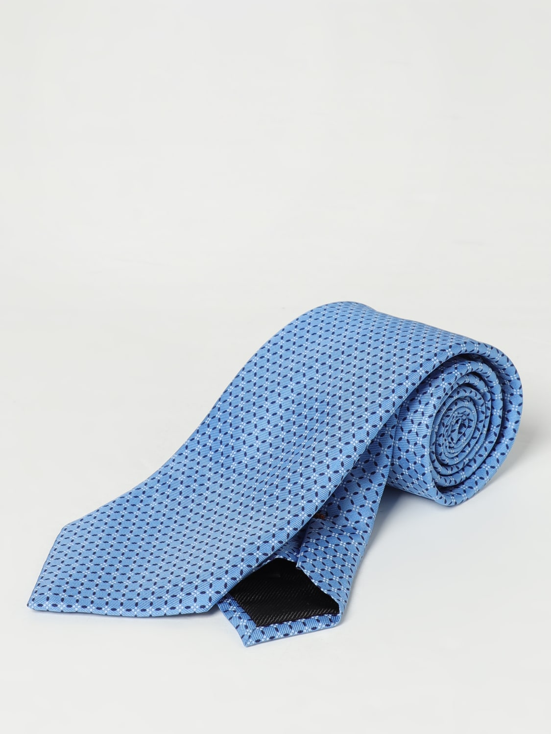 ZEGNA TIE: Tie men Zegna, Gnawed Blue - Img 1