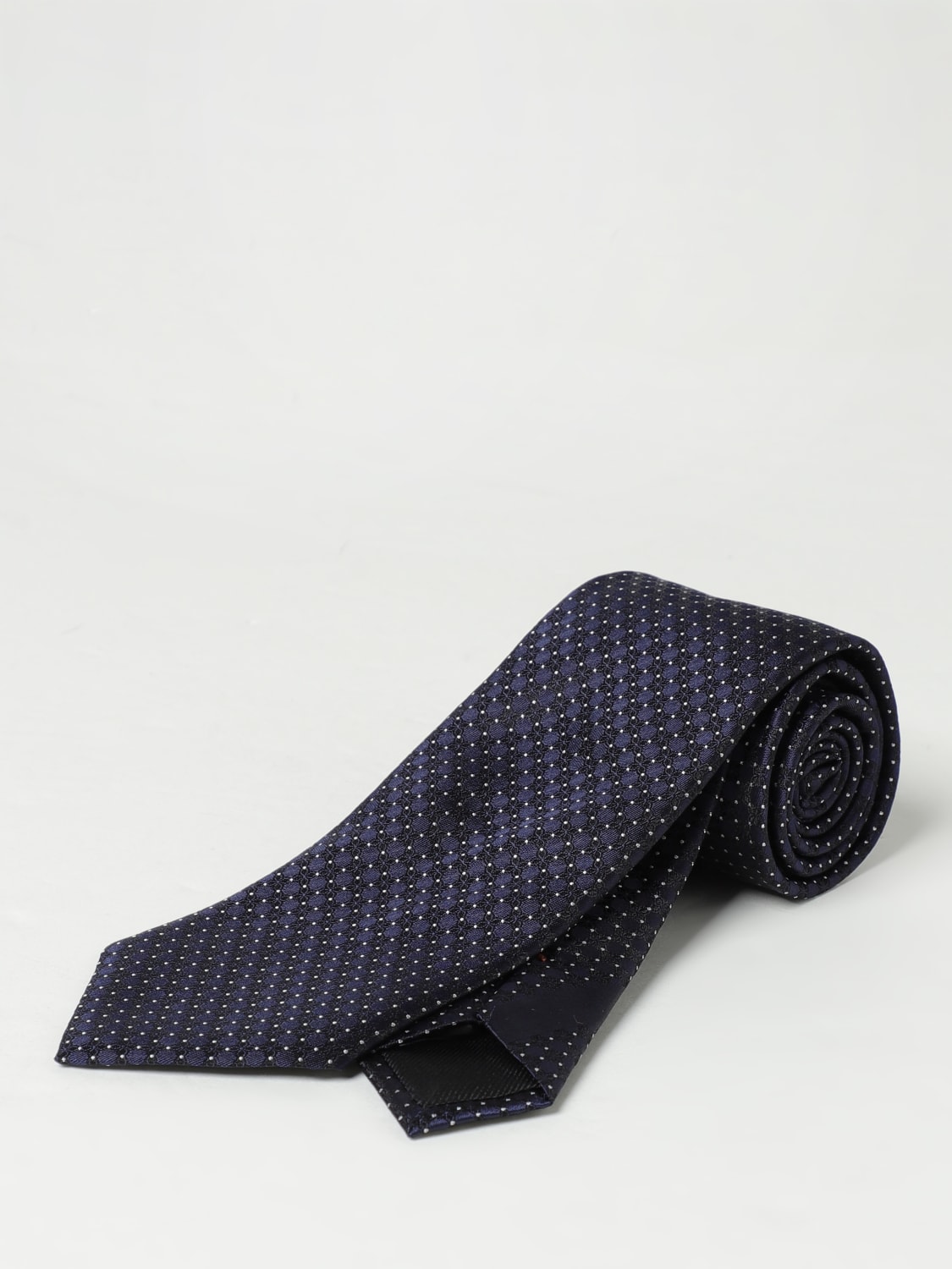 ZEGNA TIE: Tie men Zegna, Navy - Img 1