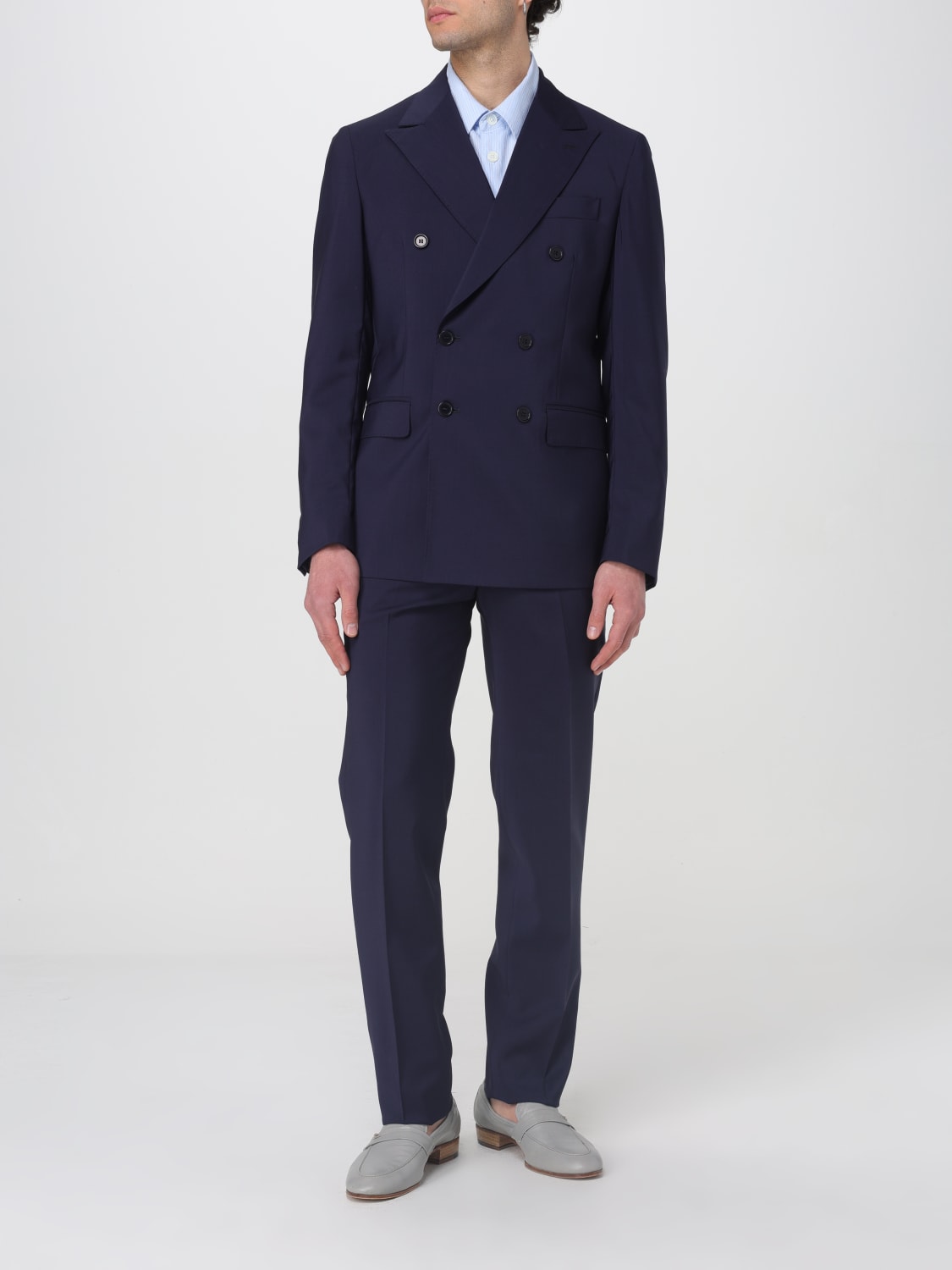 COLAMARINO SUIT: Suit men Colamarino, Navy - Img 2