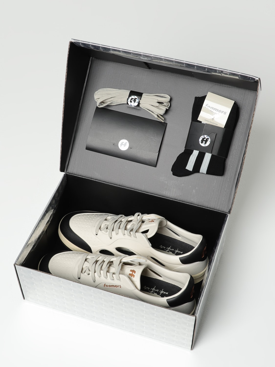 FOAMERS SNEAKERS: Sneakers men Foamers, White 1 - Img 4