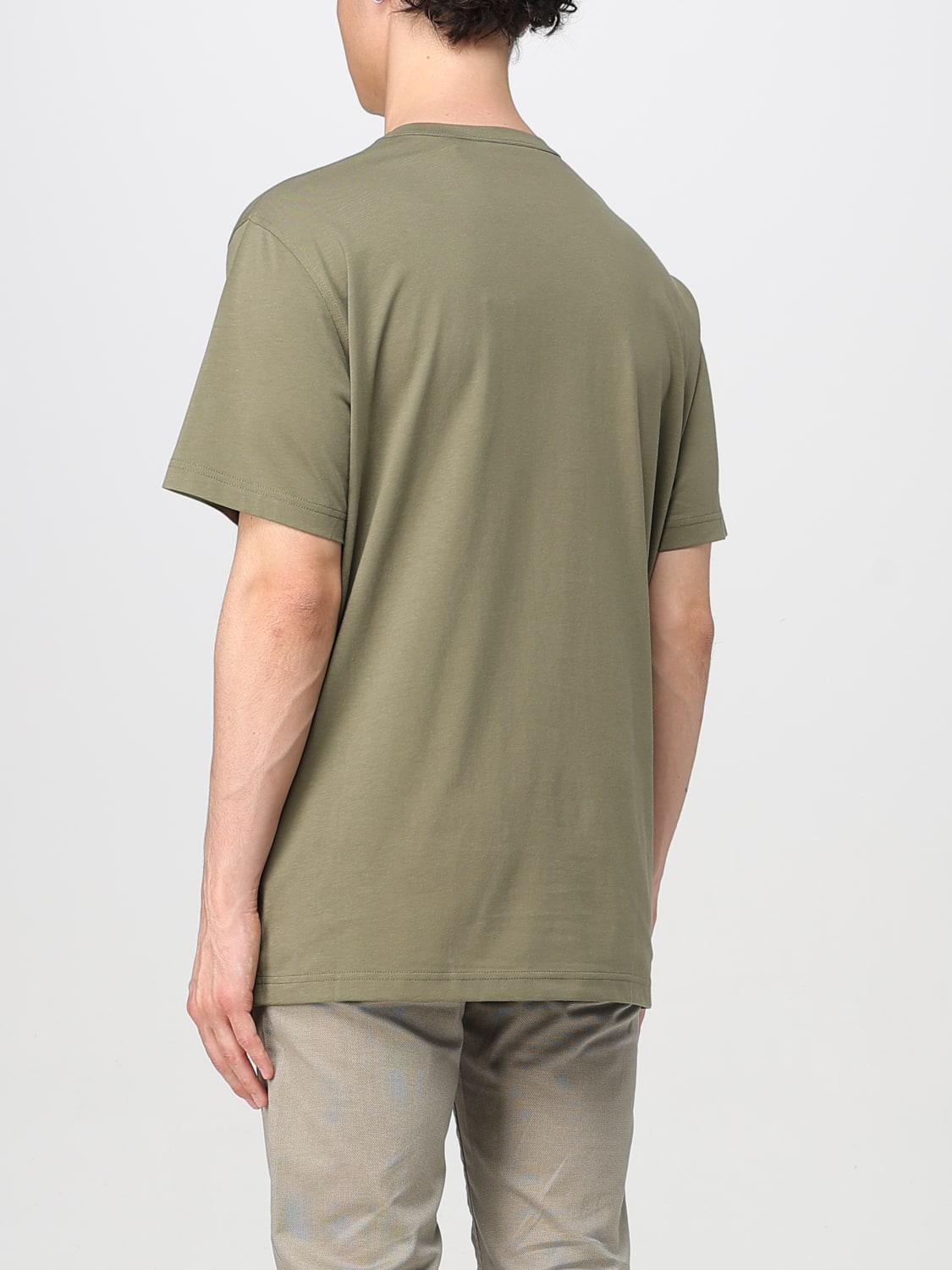 Tシャツ・カットソー BELSTAFF Men T-shirt Olive 100055 SPSGN BELSTAFF: T-shirt men - Olive | Belstaff t-shirt 100055
