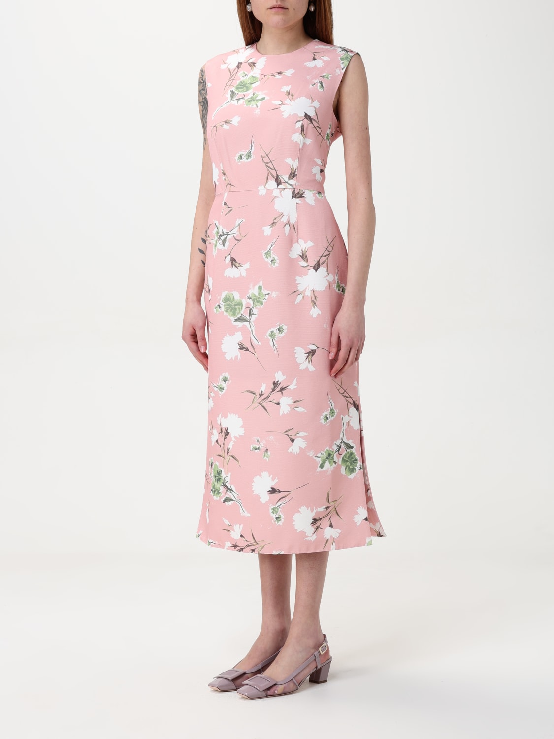 ERDEM DRESS: Dress woman Erdem, Pink - Img 3