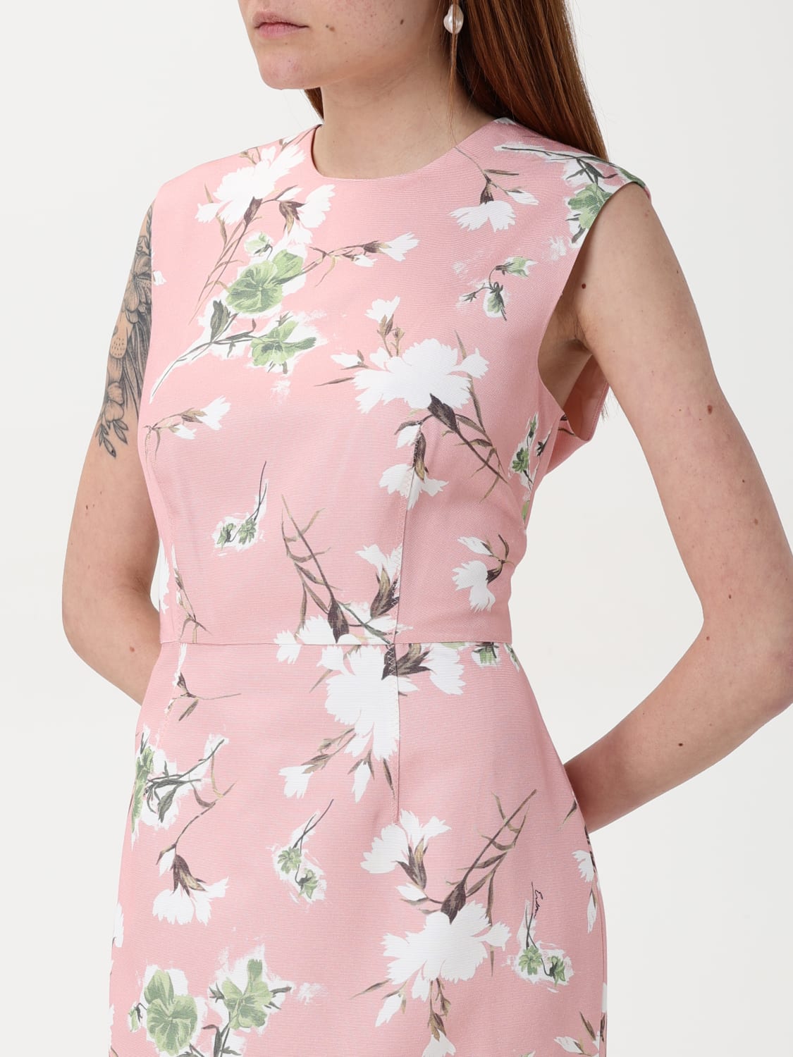 ERDEM DRESS: Dress woman Erdem, Pink - Img 4