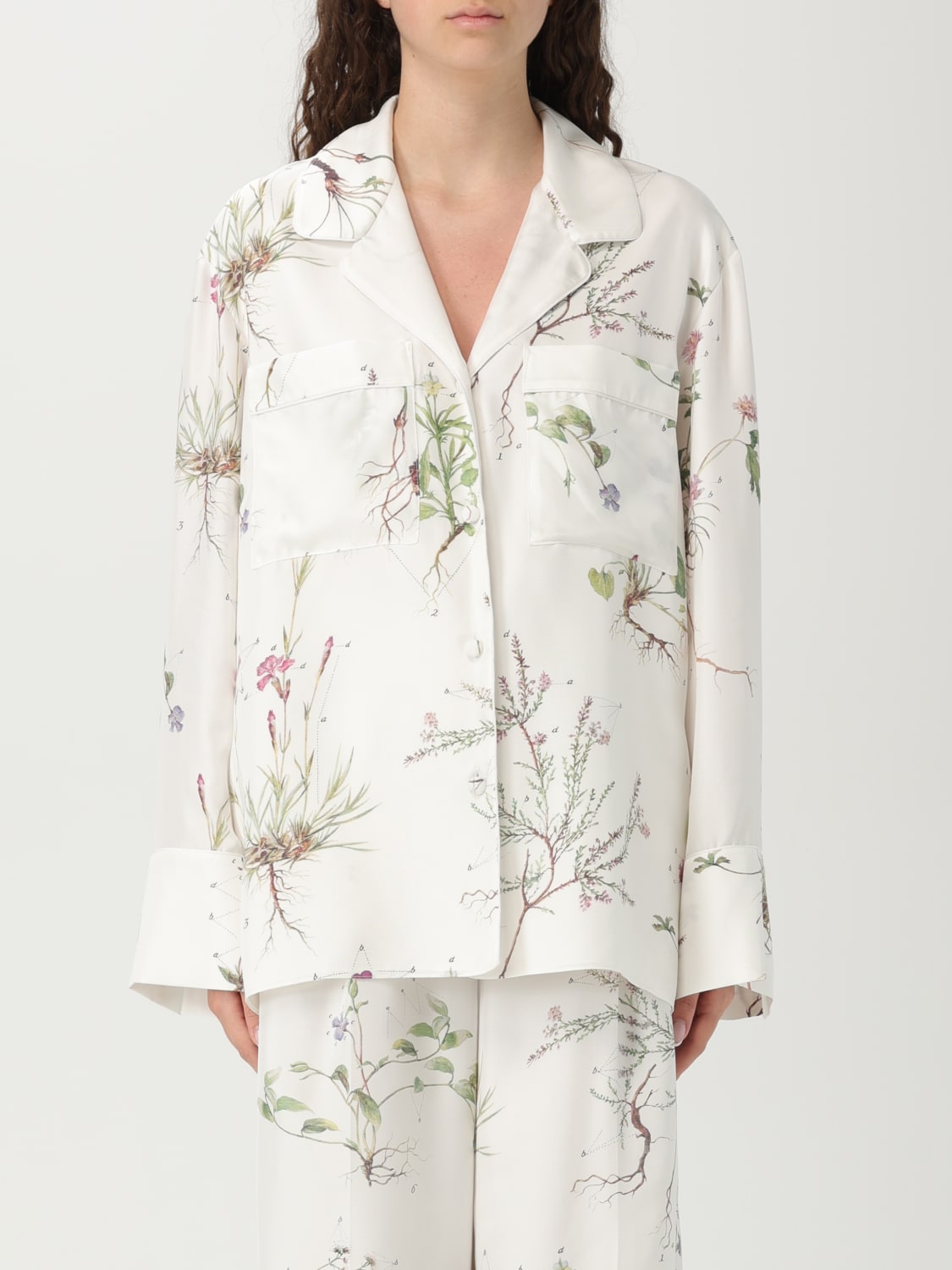 ERDEM SHIRT: Shirt woman Erdem, Yellow Cream - Img 1