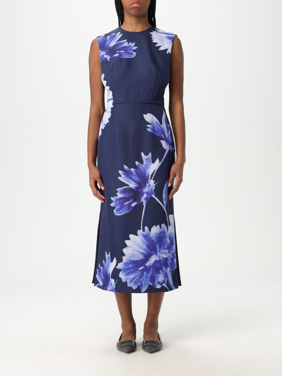 ERDEM DRESS: Dress woman Erdem, Blue - Img 1