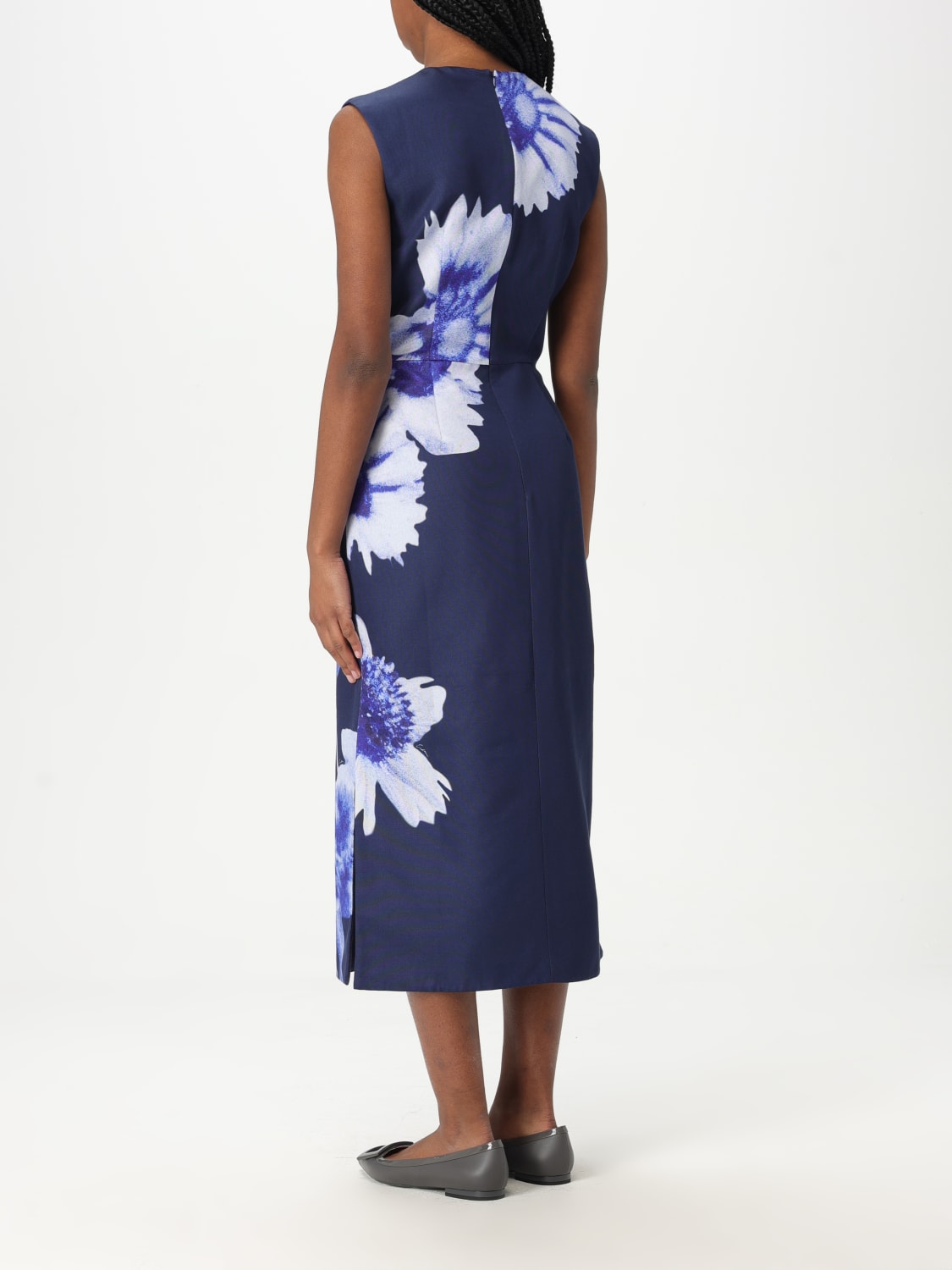 ERDEM DRESS: Dress woman Erdem, Blue - Img 2