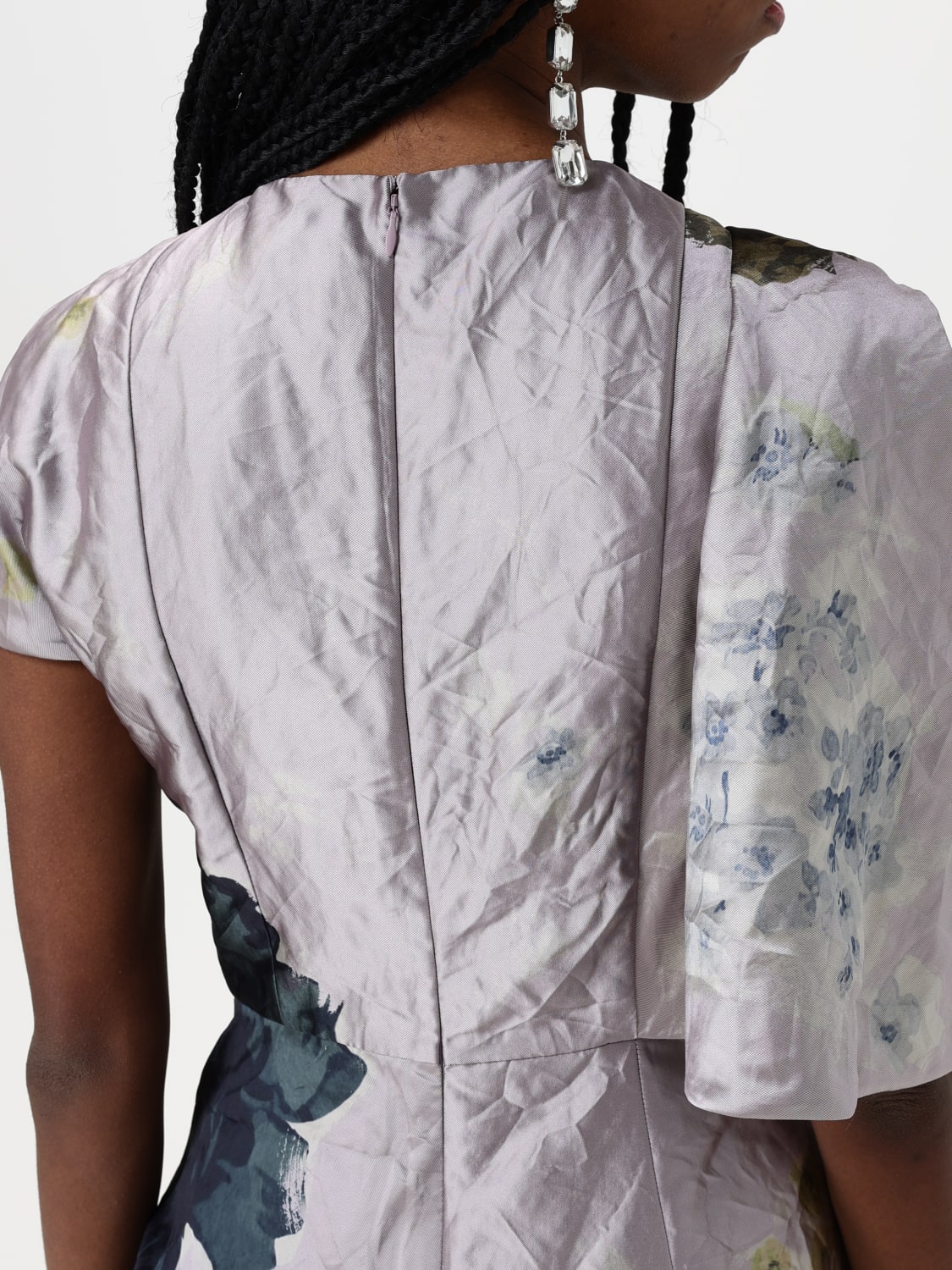 ERDEM DRESS: Dress woman Erdem, Champagne - Img 4