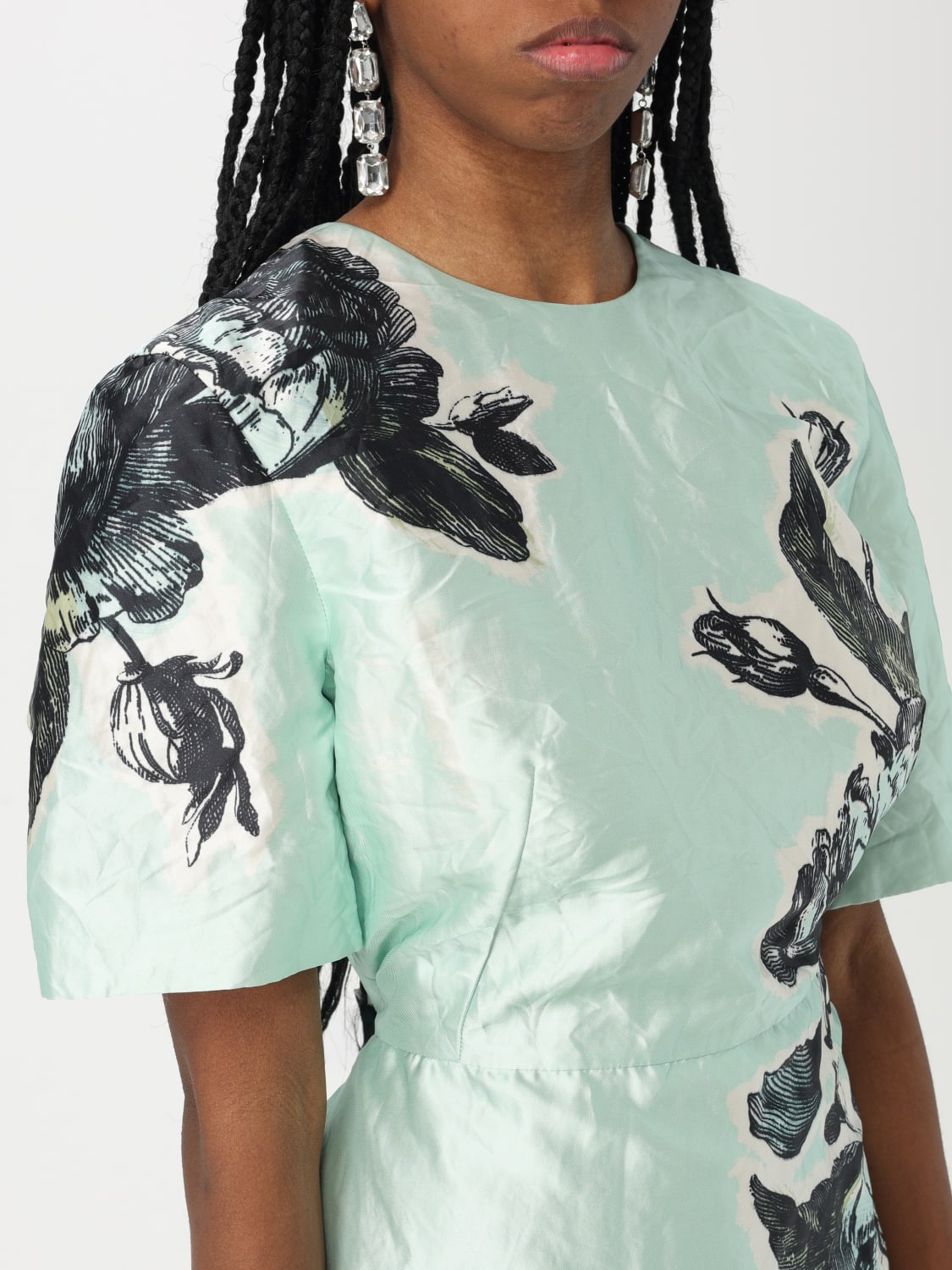 ERDEM DRESS: Dress woman Erdem, Mint - Img 4