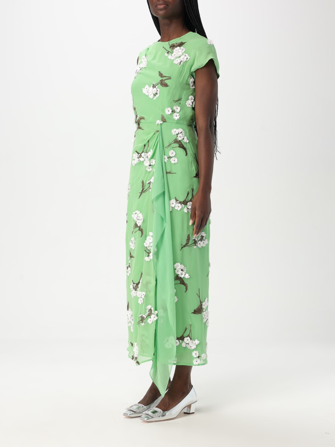 ERDEM DRESS: Dress woman Erdem, Green - Img 3