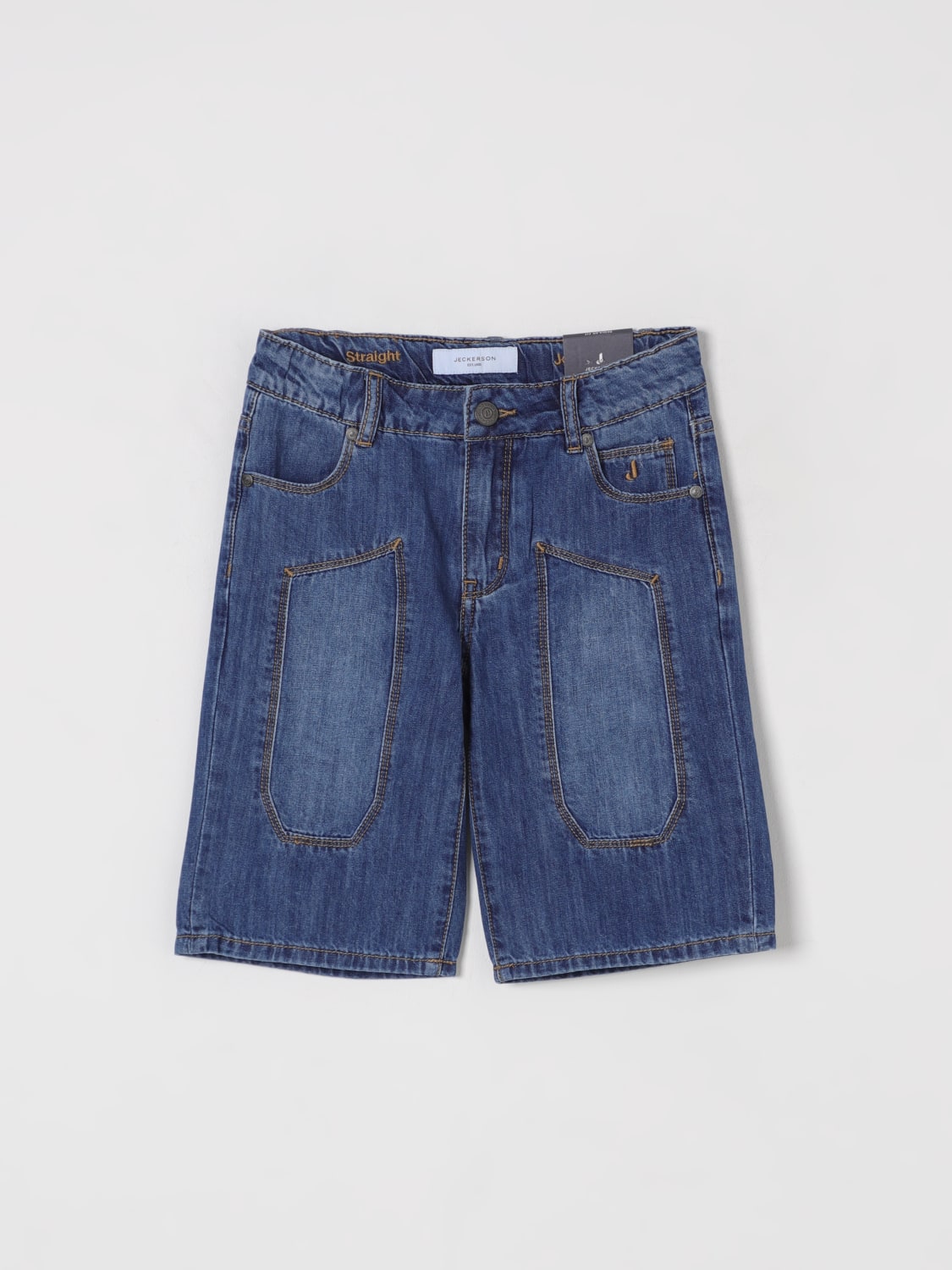 JECKERSON SHORTS: Shorts kids Jeckerson, Denim - Img 1