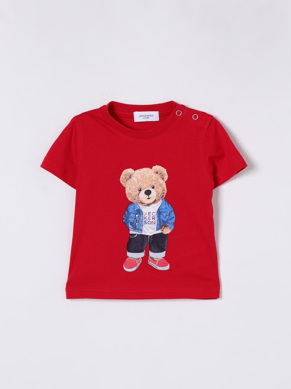 JECKERSON T-SHIRT: T-shirt kinder Jeckerson, Rot - Img 1