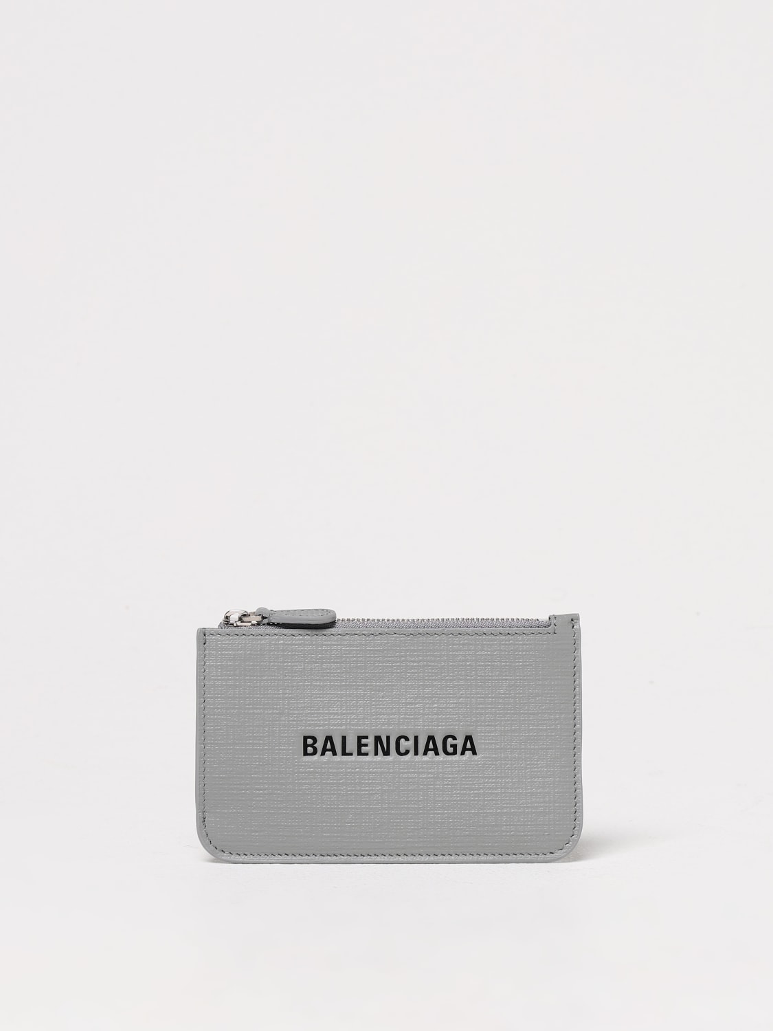 BALENCIAGA WALLET: Wallet woman Balenciaga, Grey - Img 1