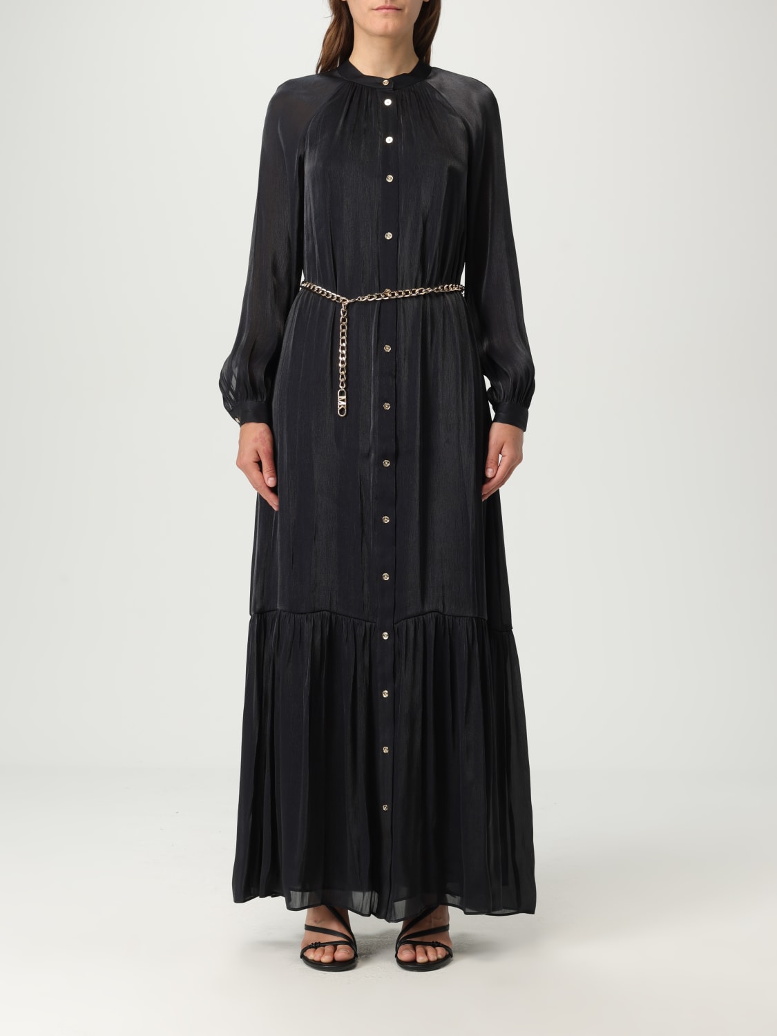 ワンピース Michael Kors Woman Dress Black MS482CM8BB 001 MICHAEL KORS: Dress woman - Black | Michael Kors dress