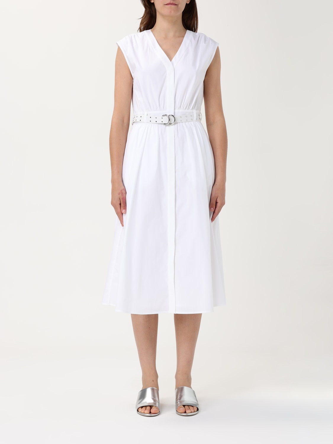 ワンピース Michael Kors Woman Dress White MS5830KF4C 100 MICHAEL KORS: Dress woman - White | Michael Kors dress