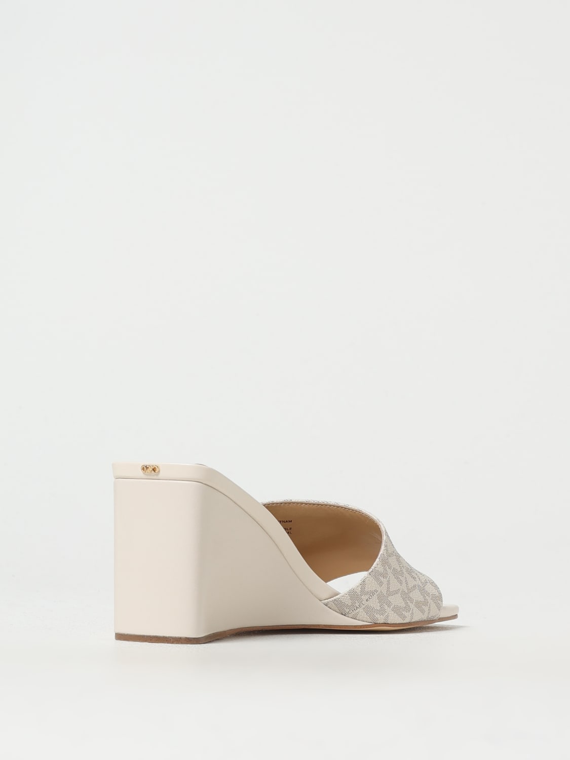 MICHAEL KORS HEELED SANDAL: Shoes woman Michael Kors, Ivory - Img 3