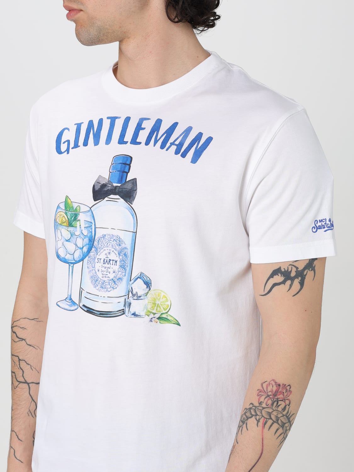MC2 SAINT BARTH: T-shirt men - White | Mc2 Saint Barth t MC2 SAINT BARTH: T-shirt men - White | Mc2 Saint Barth t