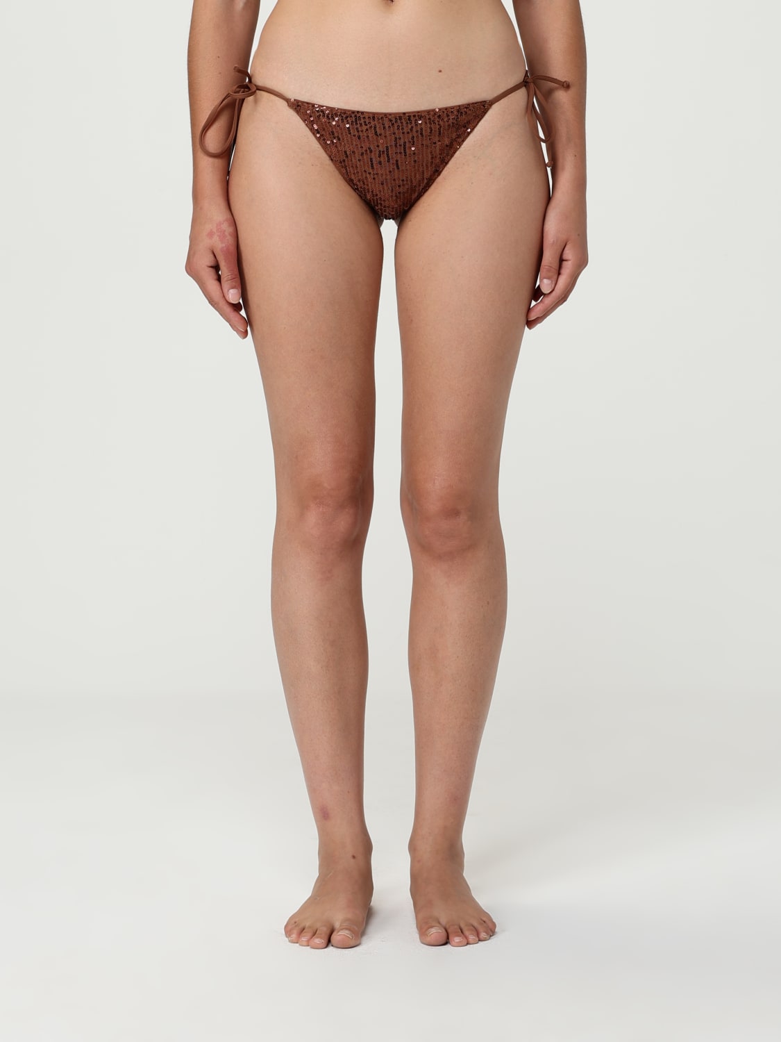 MC2 SAINT BARTH SWIMSUIT: Swimsuit woman Mc2 Saint Barth, Brown - Img 1