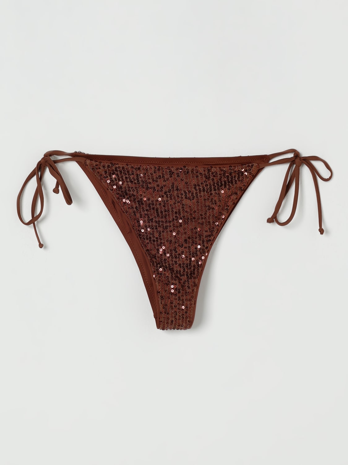 MC2 SAINT BARTH SWIMSUIT: Swimsuit woman Mc2 Saint Barth, Brown - Img 2