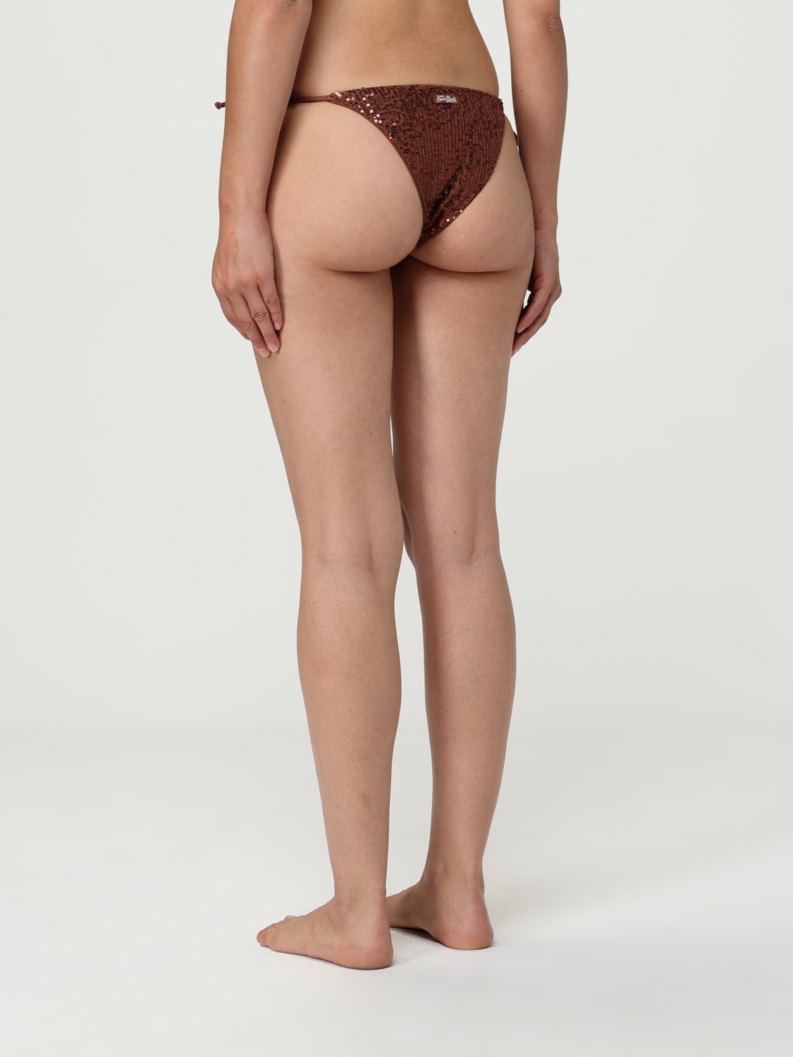 MC2 SAINT BARTH SWIMSUIT: Swimsuit woman Mc2 Saint Barth, Brown - Img 3