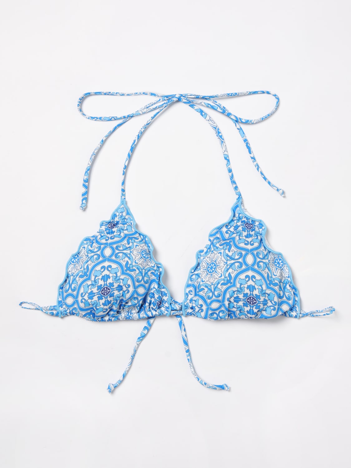 MC2 SAINT BARTH COSTUME: Costume da bagno bikini top MC2 Saint Barth, Azzurro - Img 2