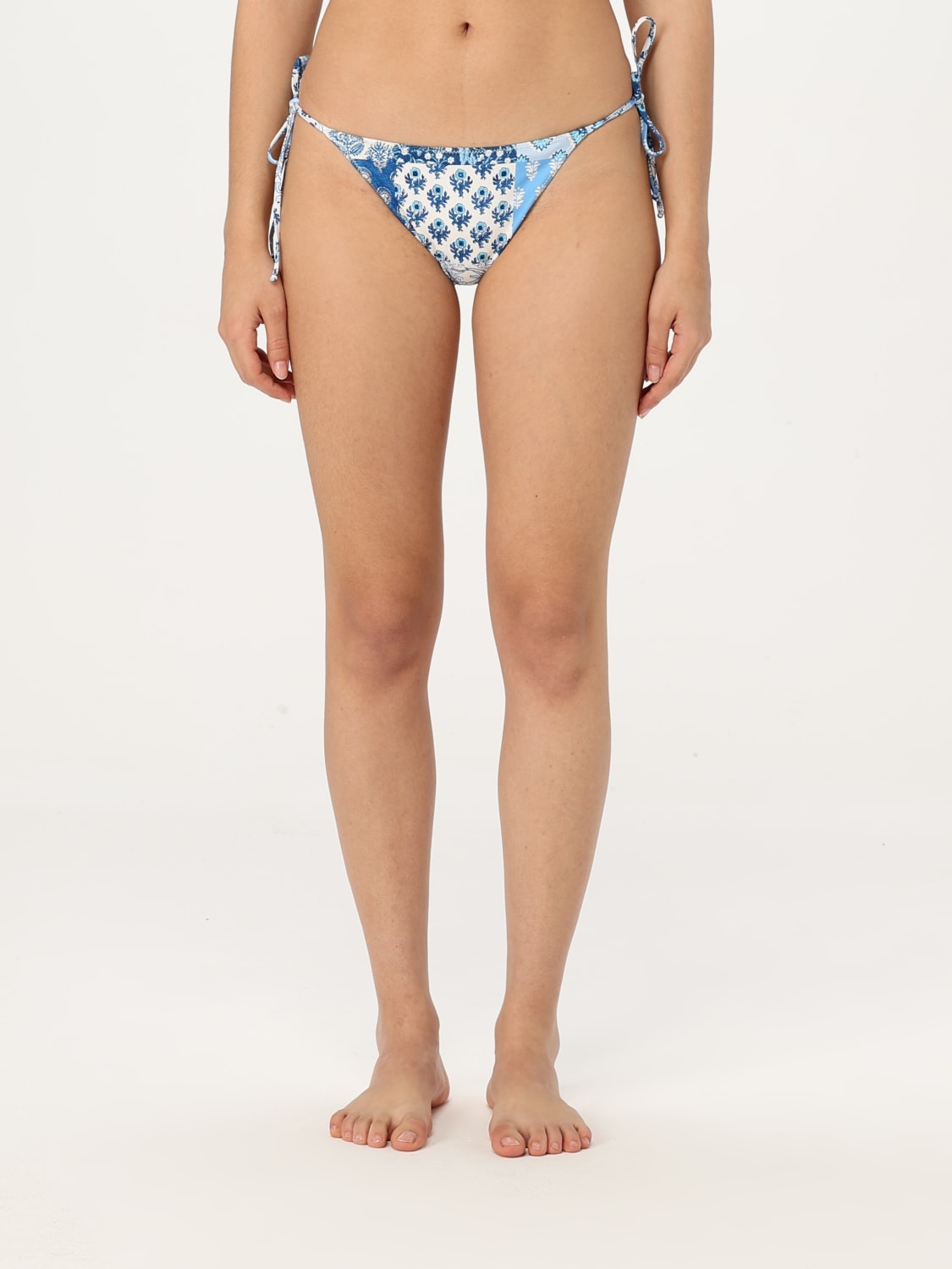 MC2 SAINT BARTH COSTUME: Costume da bagno bikini bottom MC2 Saint Barth, Azzurro - Img 1