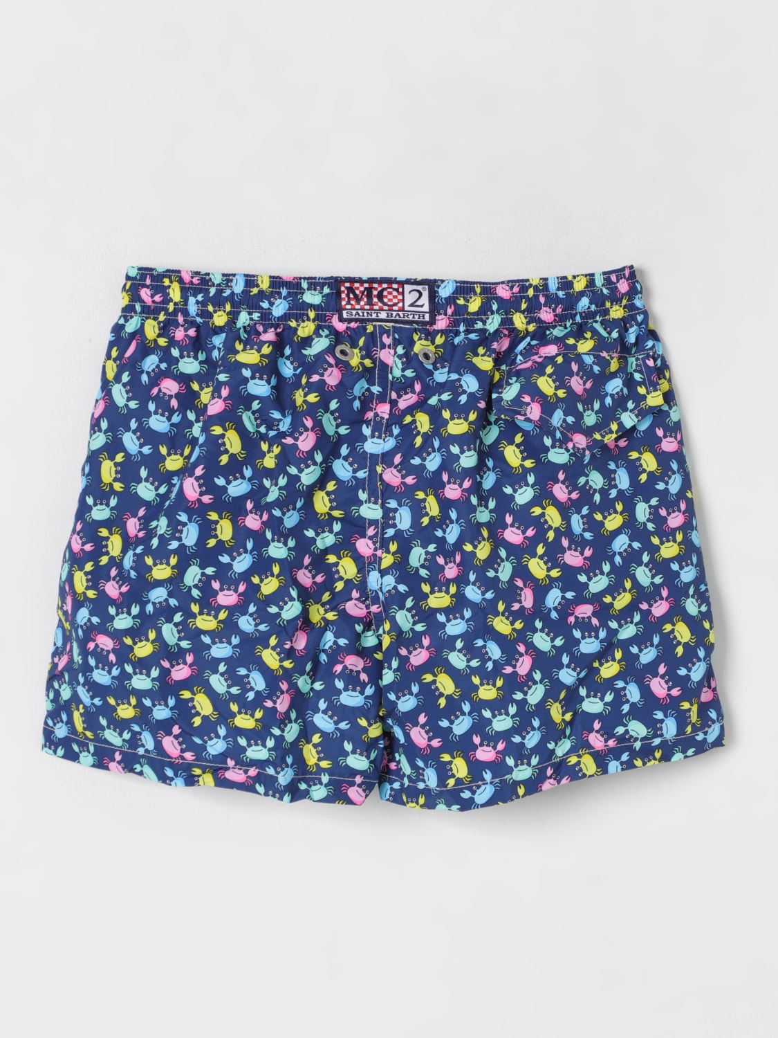MC2 SAINT BARTH COSTUME: Costume da bagno con stampa granchio all-over MC2 Saint Barth, Blue - Img 2