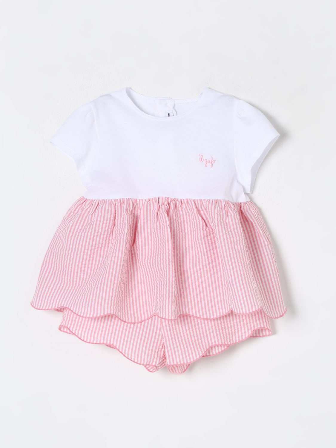 IL GUFO JUMPSUIT: Jumpsuit kids Il Gufo, Pink - Img 1