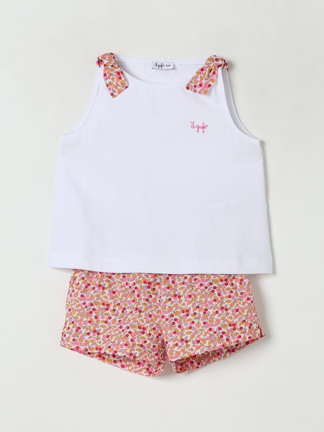 IL GUFO BABY-OVERALL: Baby-overall kinder Il Gufo, Apricot - Img 1