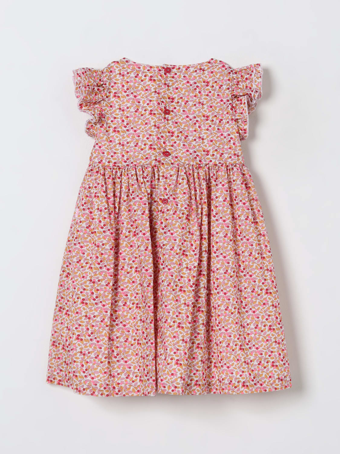 IL GUFO KLEID: Kleid kinder Il Gufo, Apricot - Img 2
