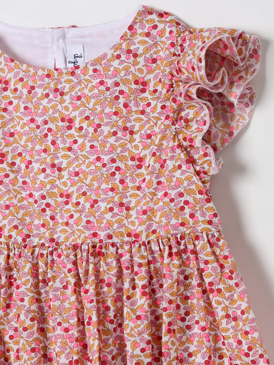 IL GUFO KLEID: Kleid kinder Il Gufo, Apricot - Img 3