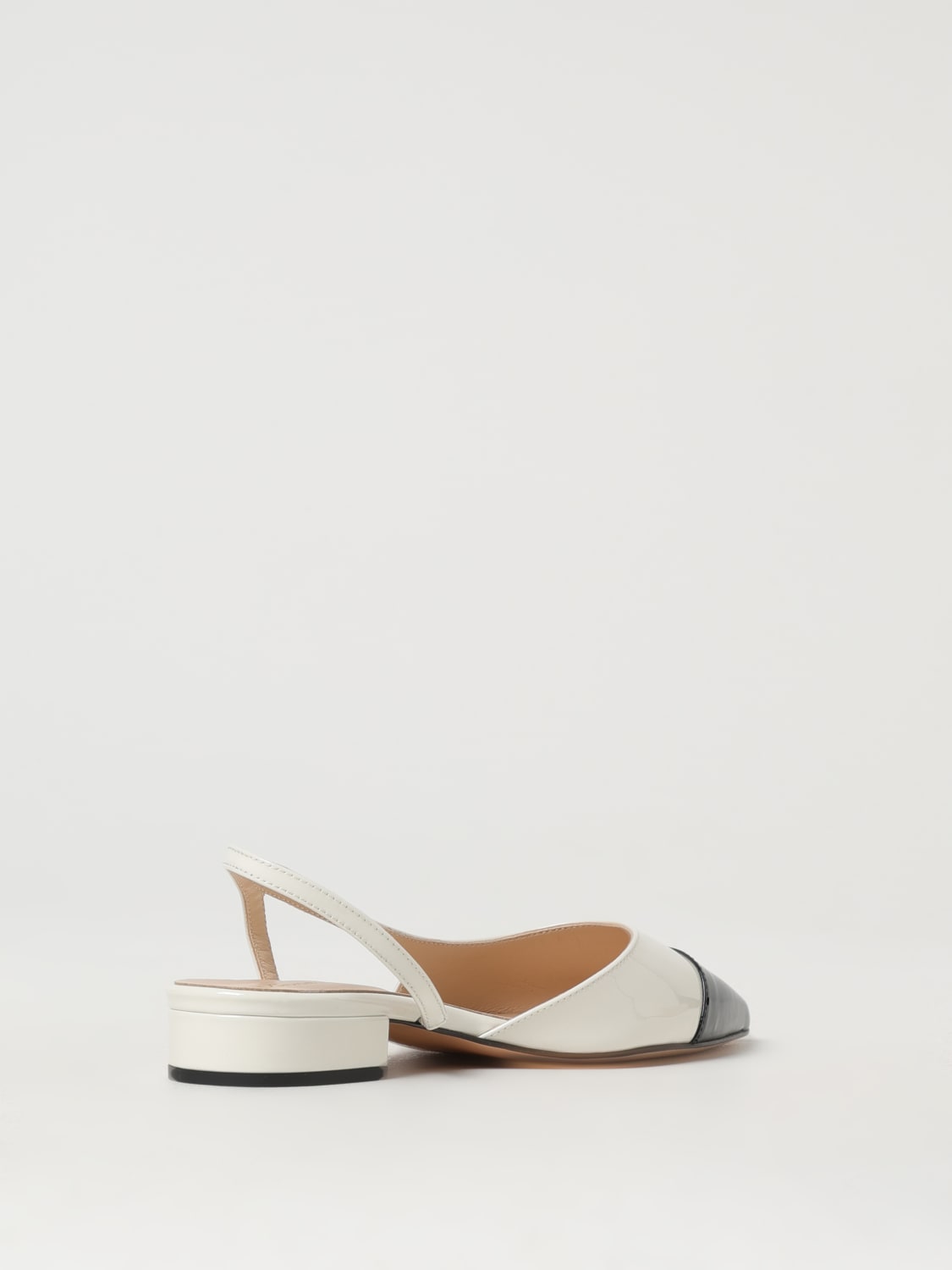 ANNA F. BALLERINE: Ballerina Anna F. in pelle verniciata , Bianco - Img 3