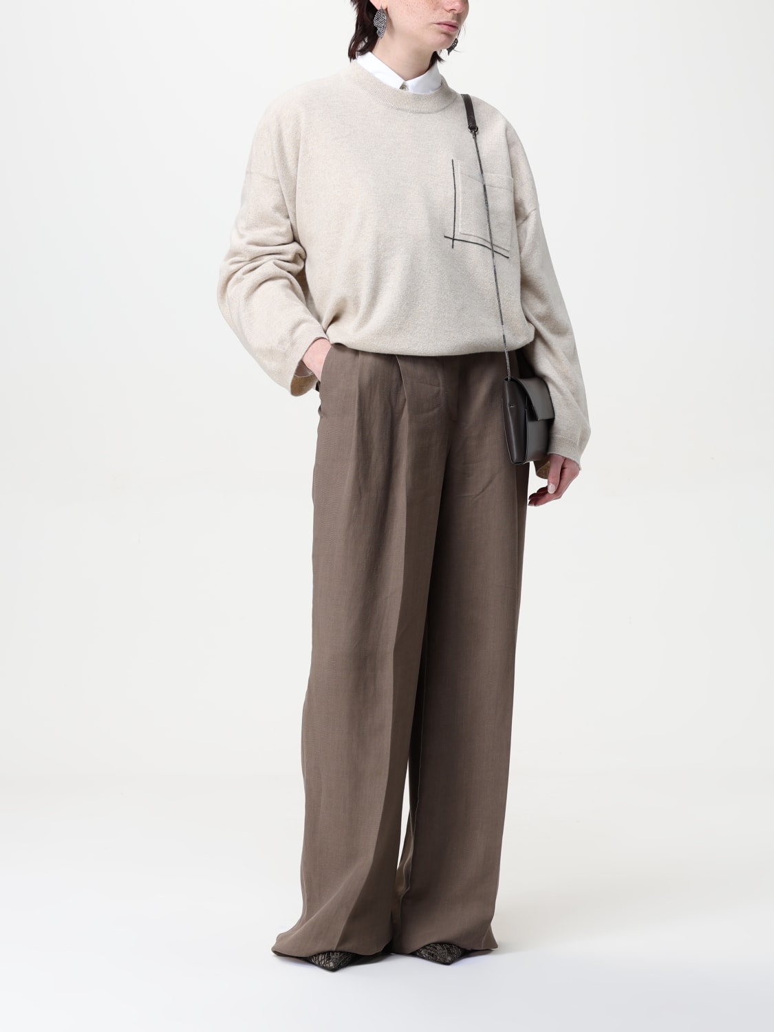 アクセサリーその他 BRUNELLO CUCINELLI Woman Jewel Black MORW9LA60 C044 BRUNELLO CUCINELLI: Jewel woman - Black | Brunello Cucinelli