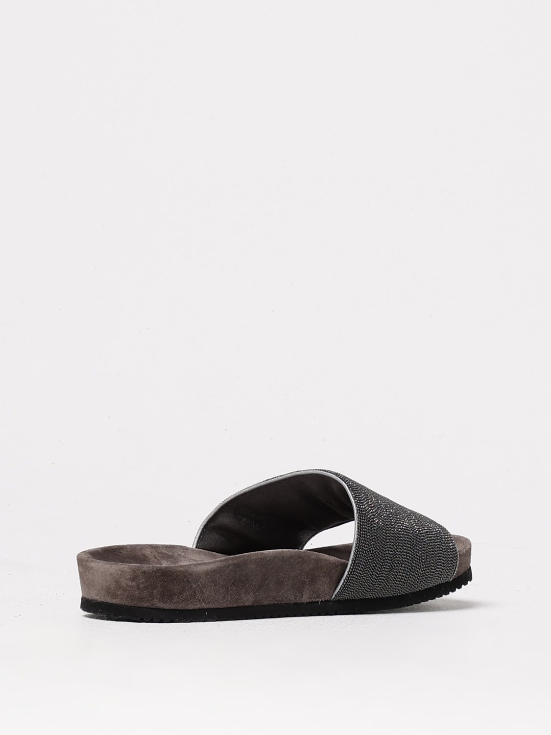 BRUNELLO CUCINELLI SANDALES PLATES: Chaussures femme Brunello Cucinelli, Argent - Img 3