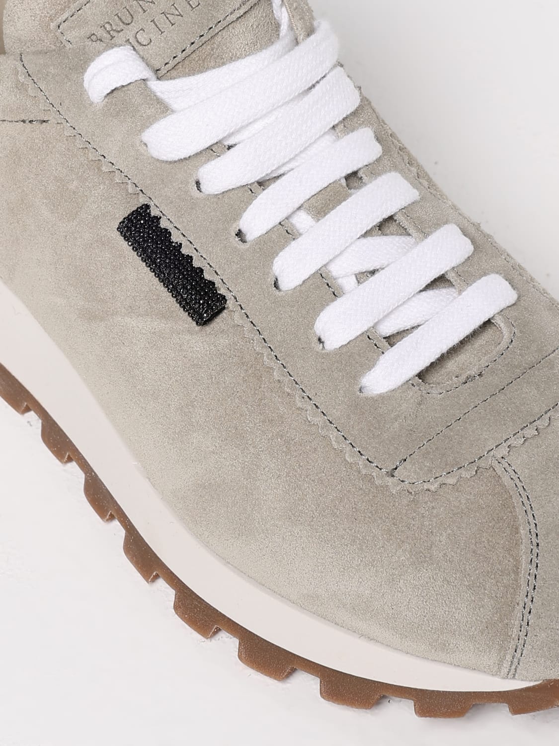 BRUNELLO CUCINELLI: Sneakers woman - Beige | Brunello