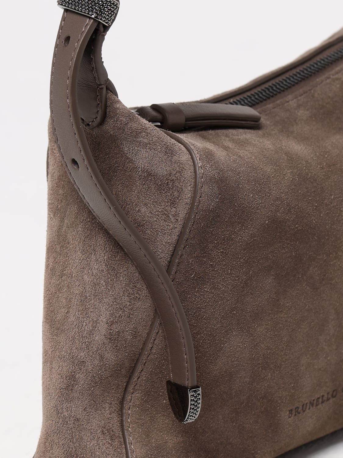 ショルダーバッグ・ポシェット BRUNELLO CUCINELLI Woman Shoulder bag Brown MBHID2663 BRUNELLO CUCINELLI: Shoulder bag woman - Brown | Brunello