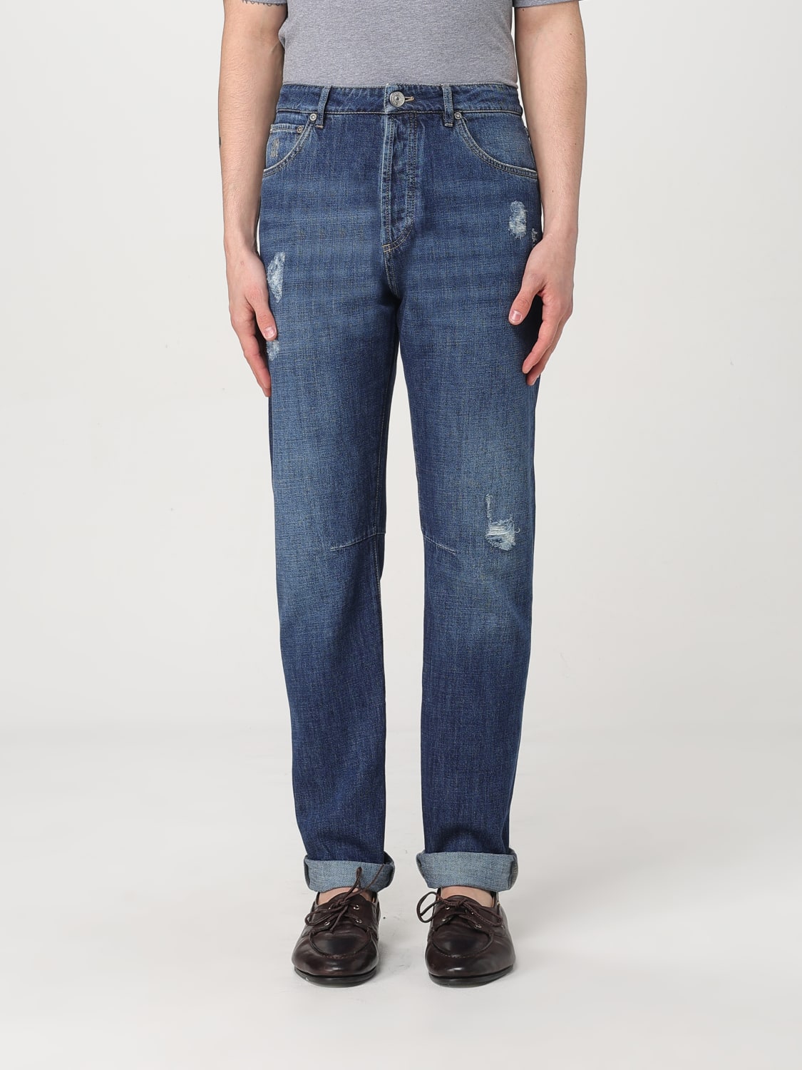 BRUNELLO CUCINELLI: Jeans men - Denim | Brunello Cucinelli