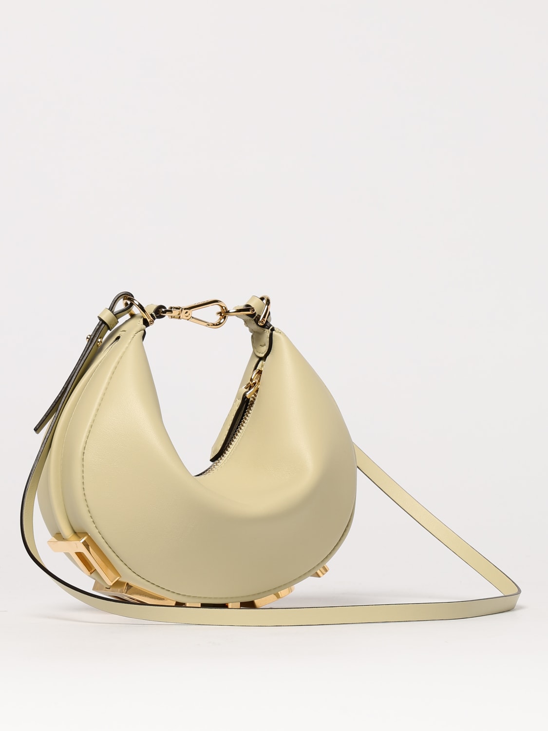 ハンドバッグ FENDI HAND BAG (8BS081A5DY F1QI2) FENDI: Shoulder bag woman - Sage | Fendi mini bag 8BS081
