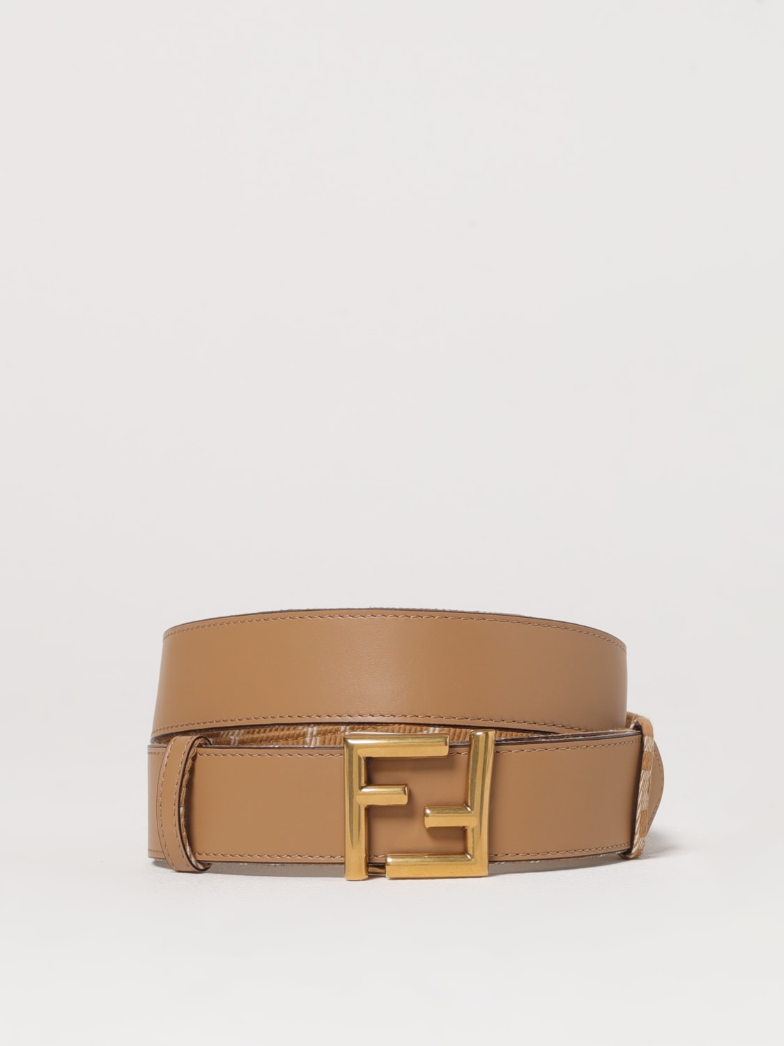 ベルト FENDI Woman Belt Beige 8C0686 AUNM F1SNJ Fendi FF Women Reversible Belt 8C0686 AUNM F1SNJ 136183176