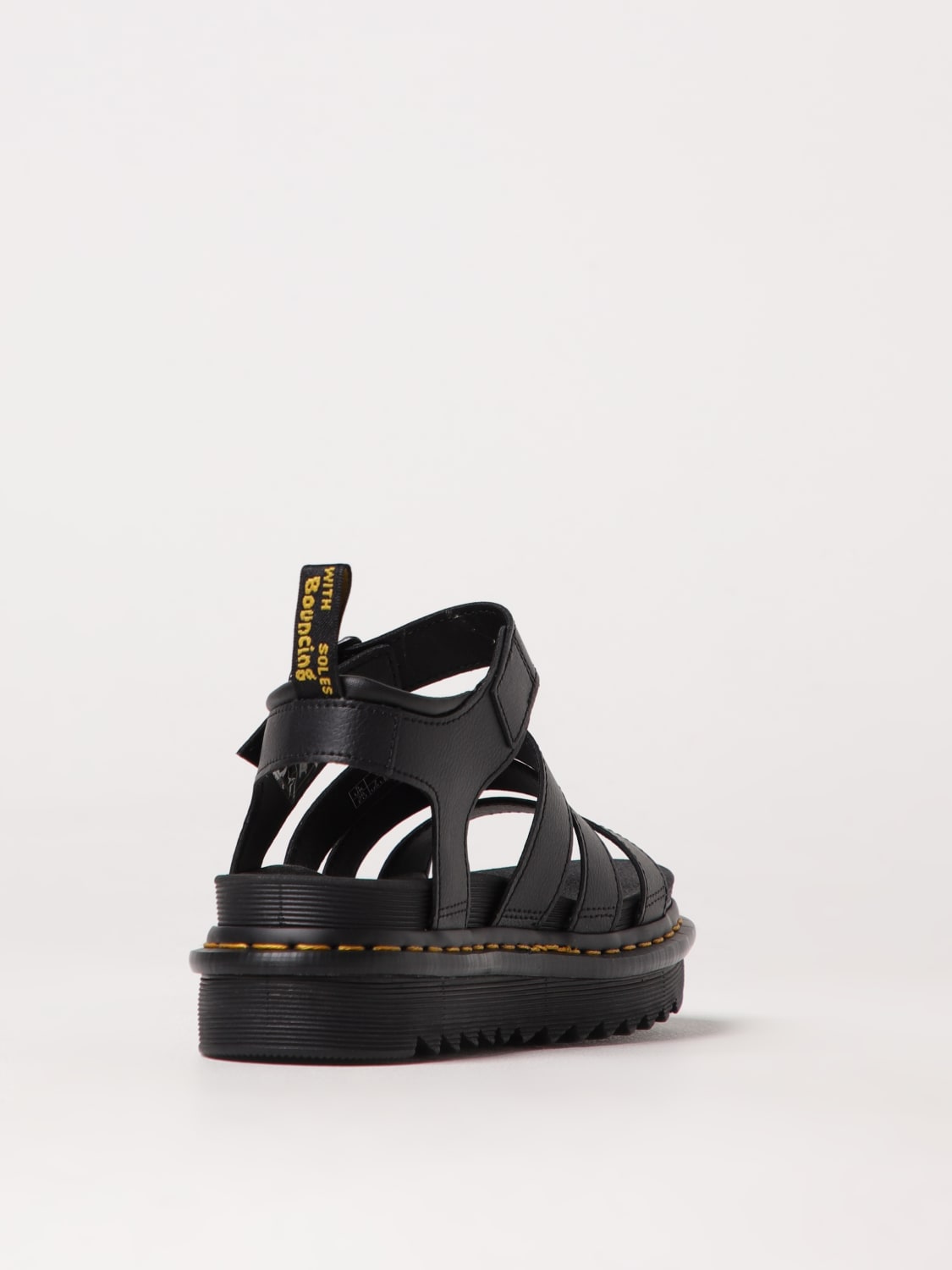 DR. MARTENS HEELED SANDAL: Shoes woman Dr. Martens, Black - Img 3