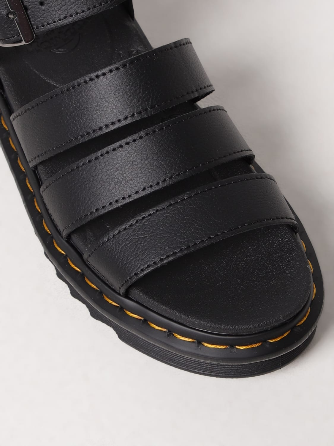 DR. MARTENS HEELED SANDAL: Shoes woman Dr. Martens, Black - Img 4