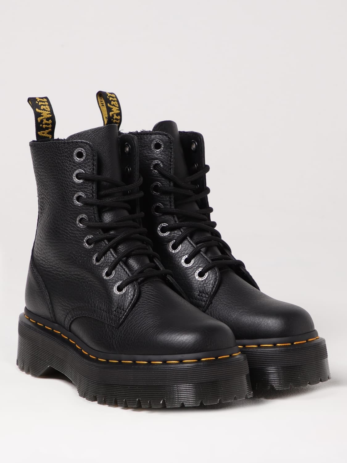 DR. MARTENS BOOTS: Shoes woman Dr. Martens, Black - Img 2