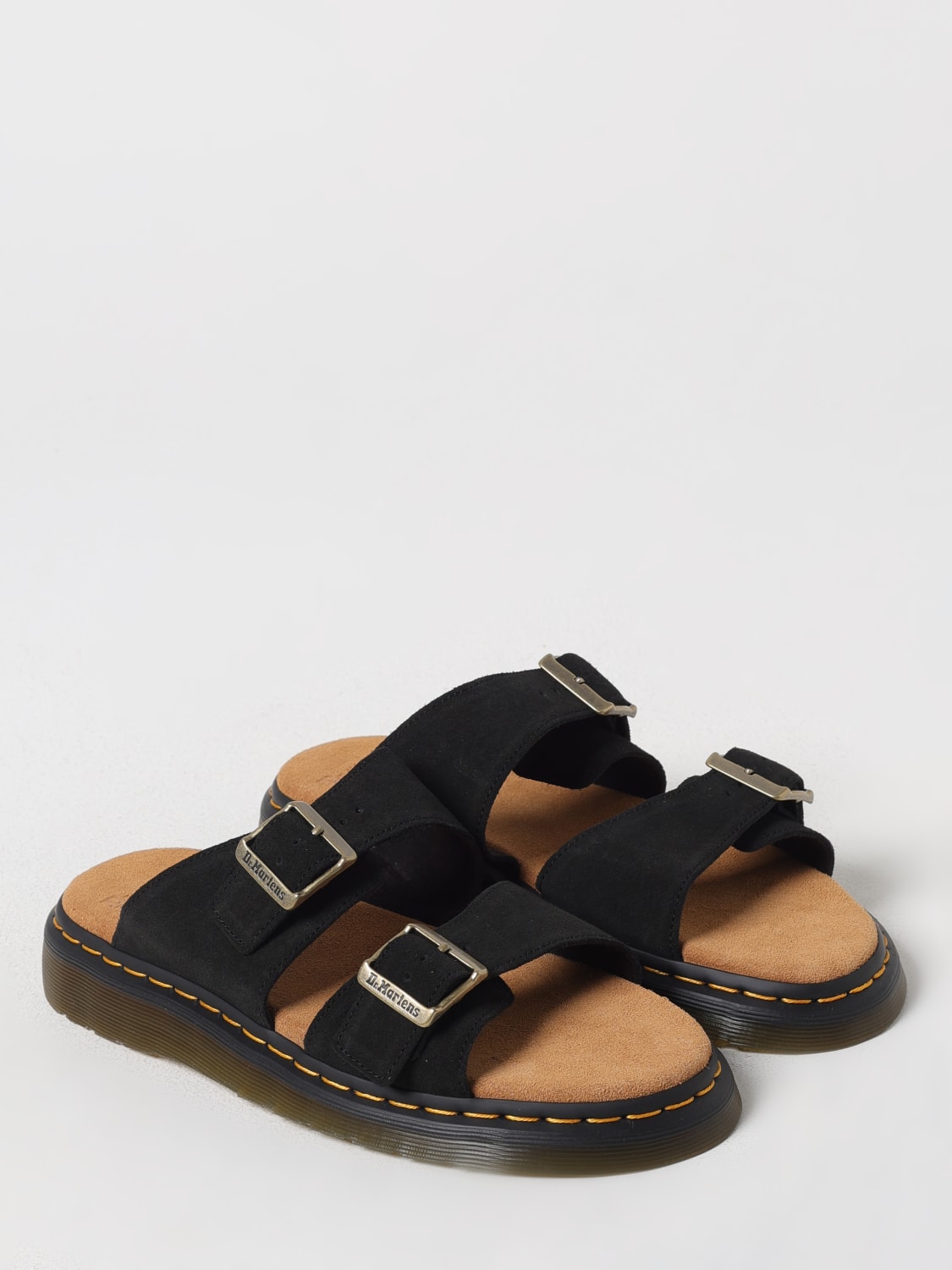 DR. MARTENS SANDALI: Sandalo Dr. Martens in camoscio , Nero - Img 2
