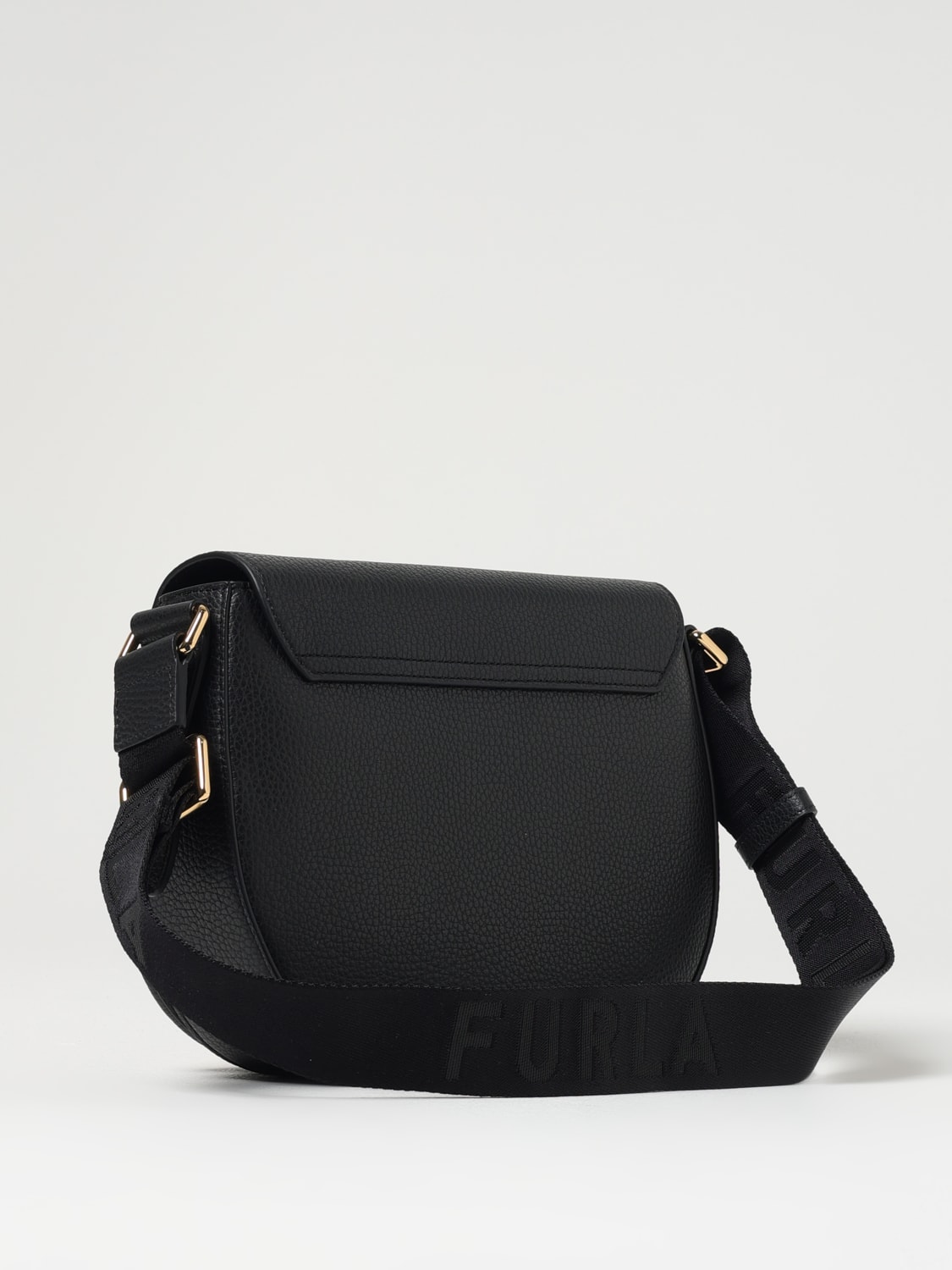 FURLA: Shoulder bag woman - Black | Furla crossbody bags