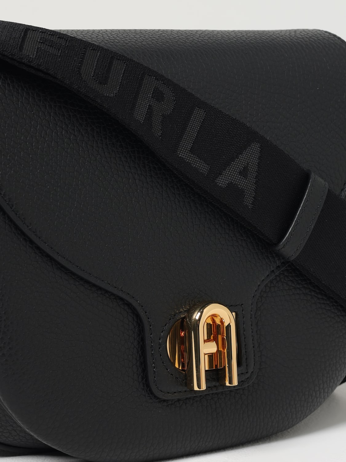 FURLA CROSSBODY BAG: Shoulder bag woman Furla, Black - Img 3