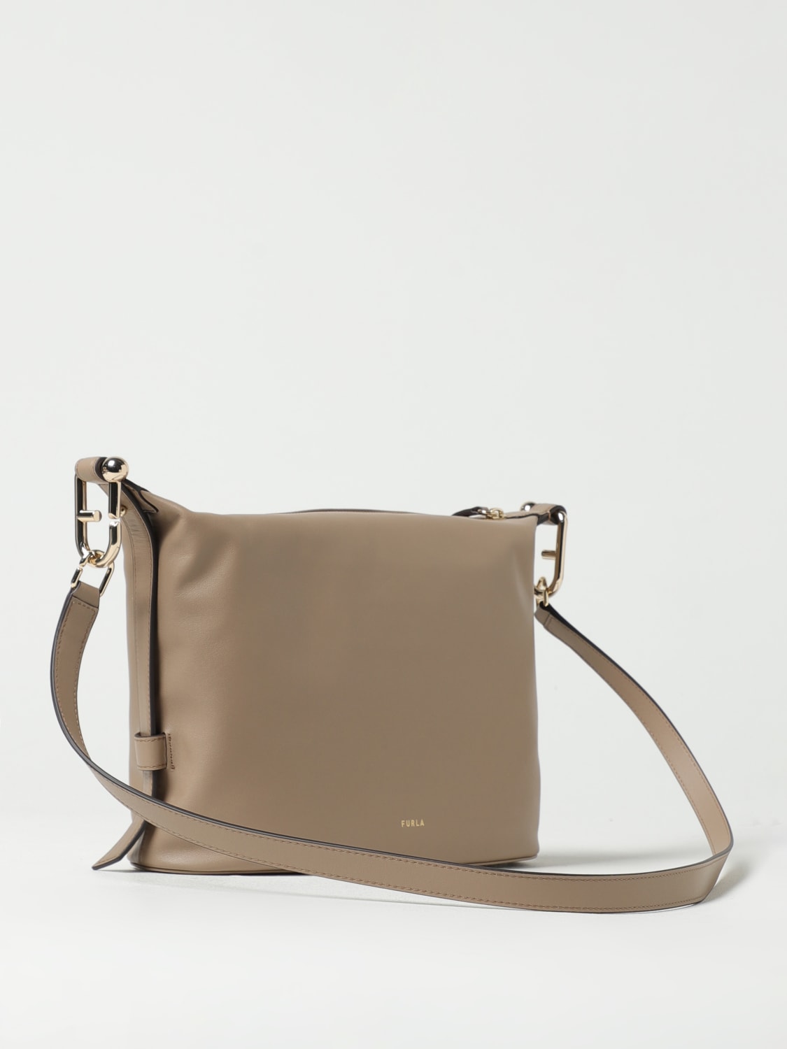 FURLA BANDOLERA: Bolso de hombro mujer Furla, Tórtola - Img 2