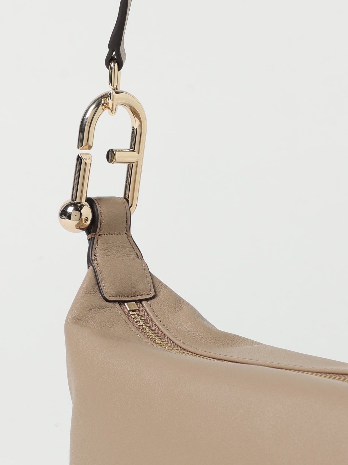 FURLA BANDOLERA: Bolso de hombro mujer Furla, Tórtola - Img 3