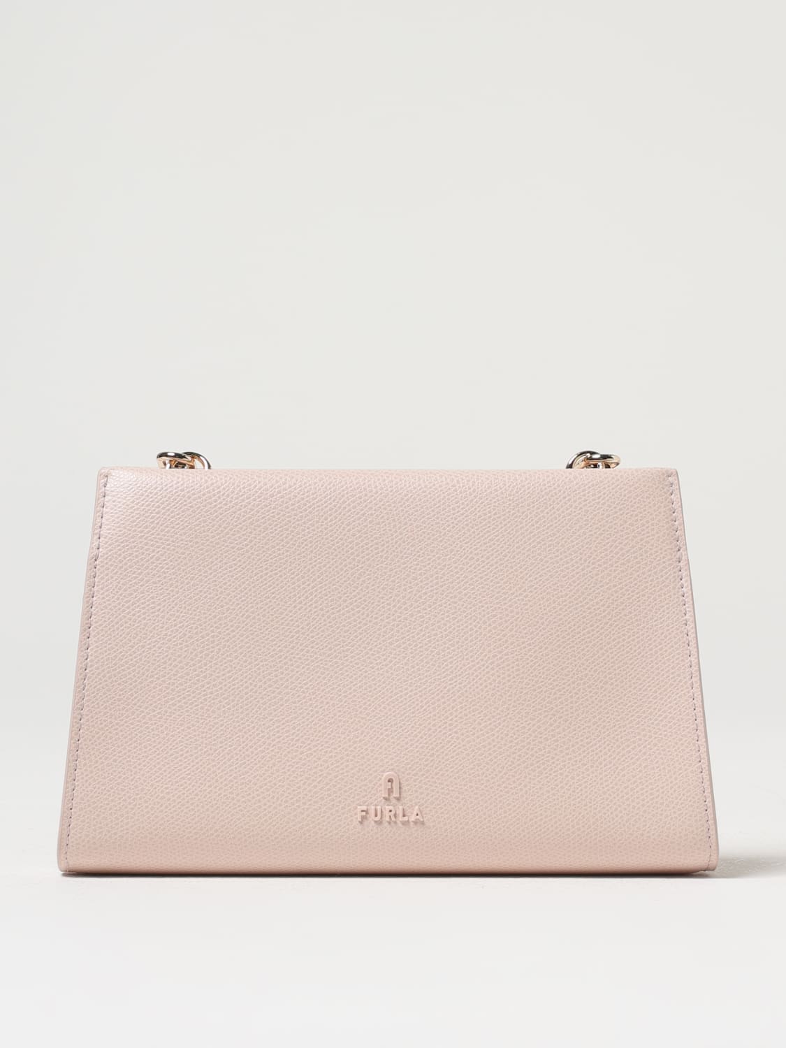 FURLA MINI BAG: Shoulder bag woman Furla, Pink - Img 1
