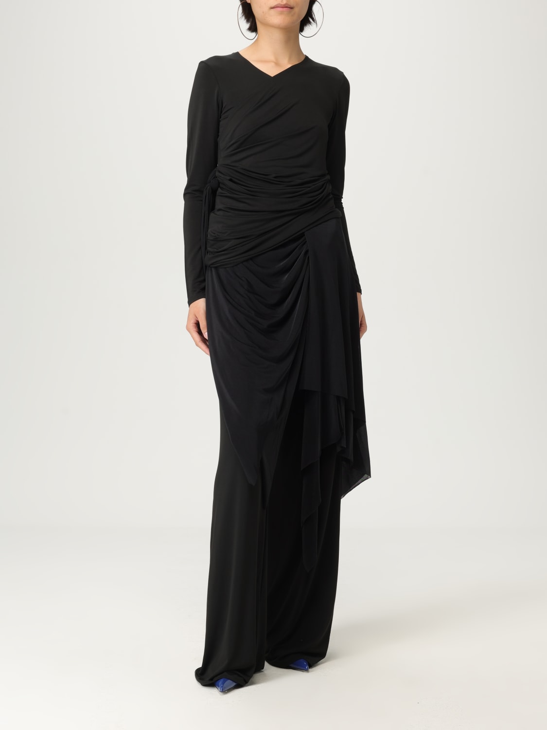 パンツ DIESEL Woman Pants Black A18921 0BLBC 9XX DIESEL: Pants woman - Black | Diesel pants A18921 0BLBC